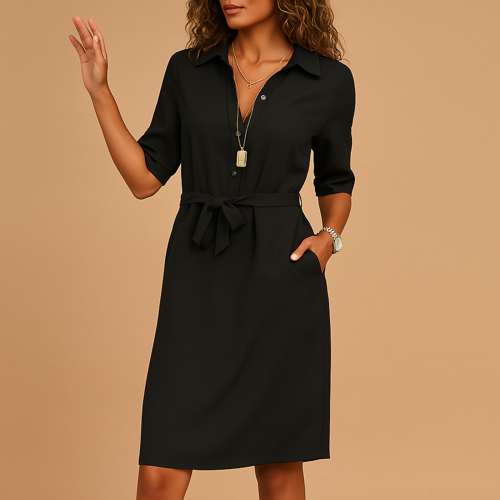 Elegant modern dress for women with a flattering fit and timeless design, perfect for daily wear, office outfits, or stylish evening occasions.