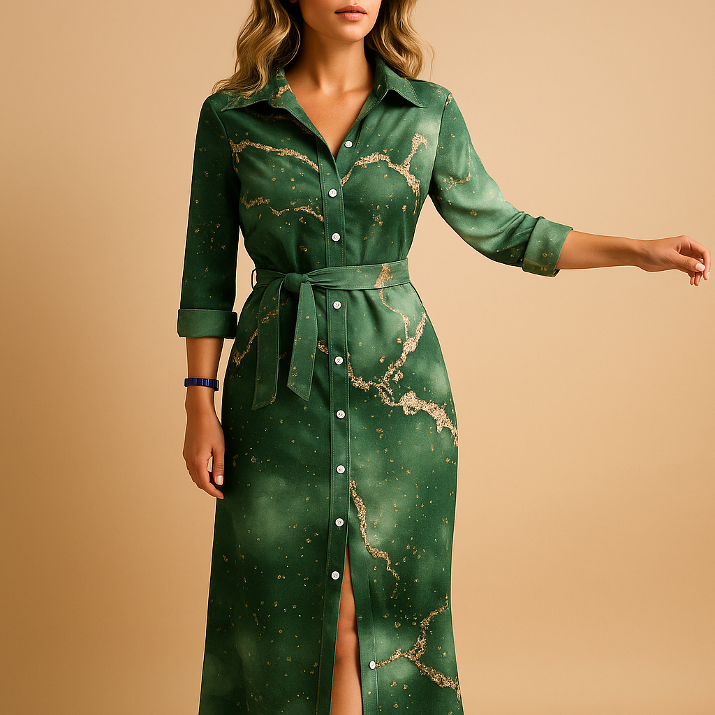 Long summer dress for women with a loose fit and lightweight fabric, available in stylish colors and prints, perfect for casual or elegant summer occasions.